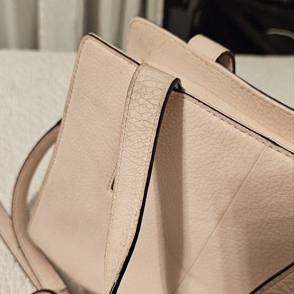 Kate Spade New York Pale Pink Leather Handle Bag/Crossbody Bag - Picture 10 of 15